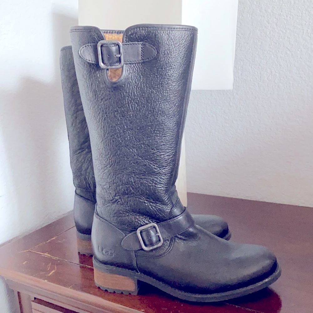 UGG black boots soft